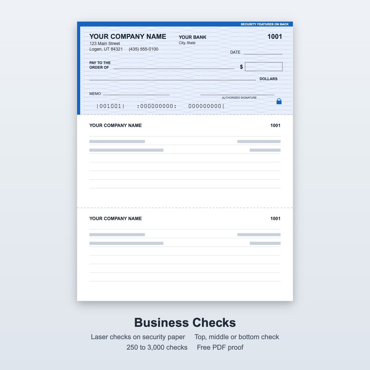 Business Checks