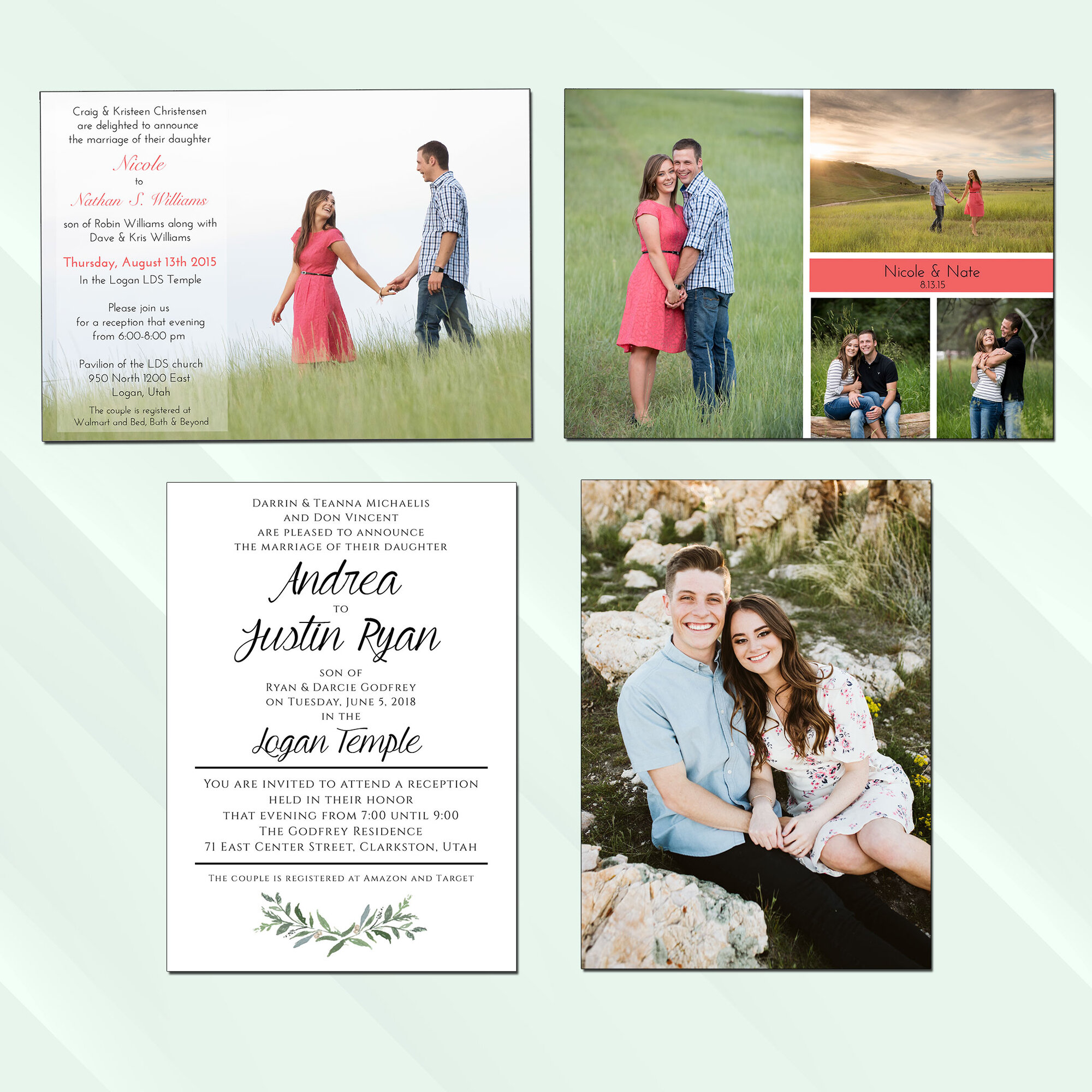 Cards - Flat (2 sided)