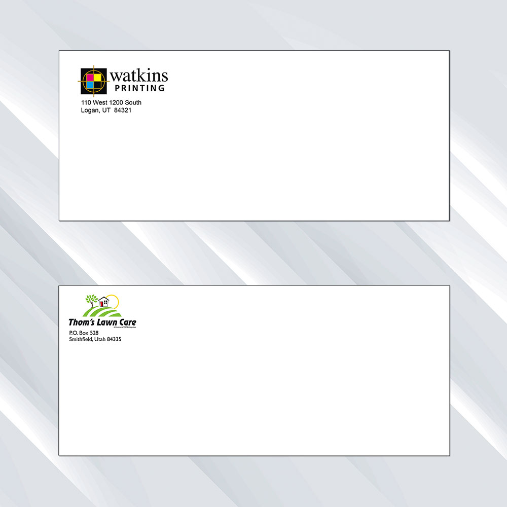 Business Envelopes--Full Color One Sided