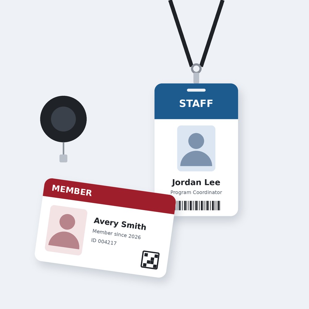 Custom Plastic ID Cards & Badges