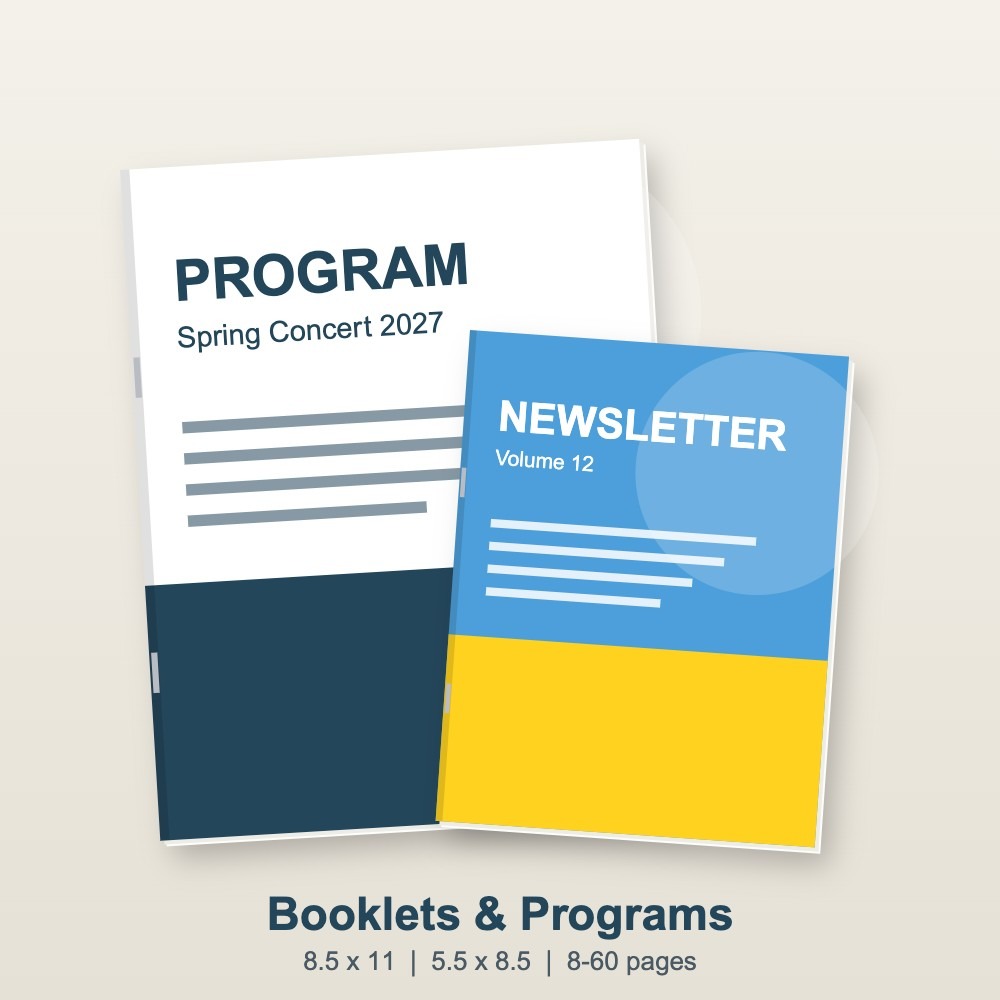 Booklets & Programs