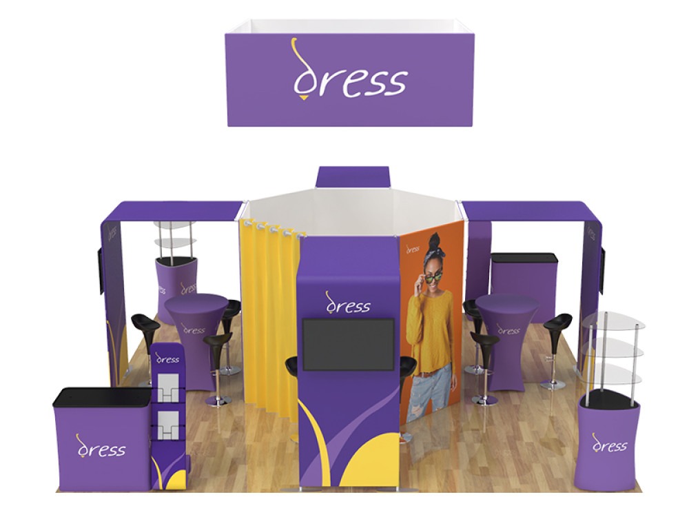 20' x 20' tradeshow stalls