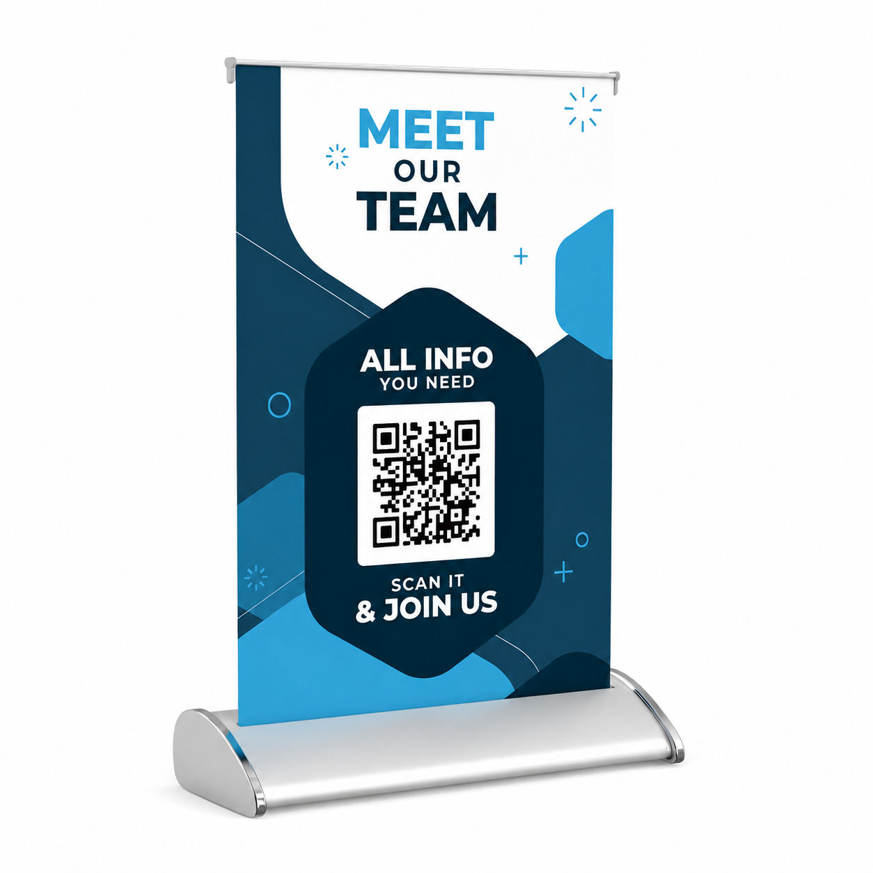Table Top Retractable Banner