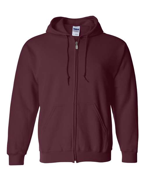 Maroon hoodie zip up
