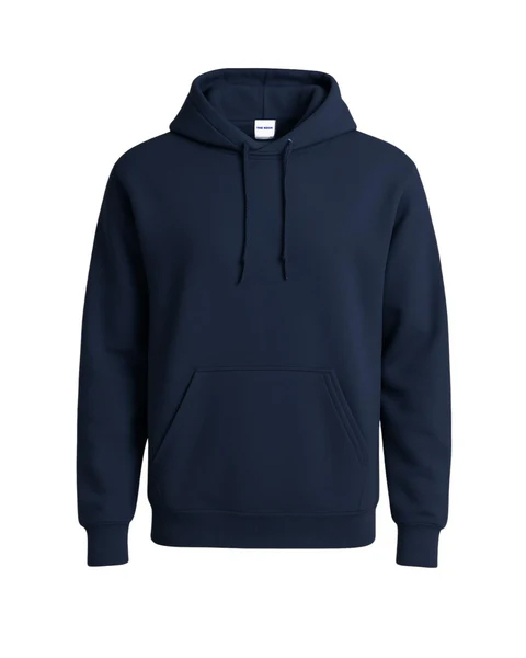 navy fleece hoodie