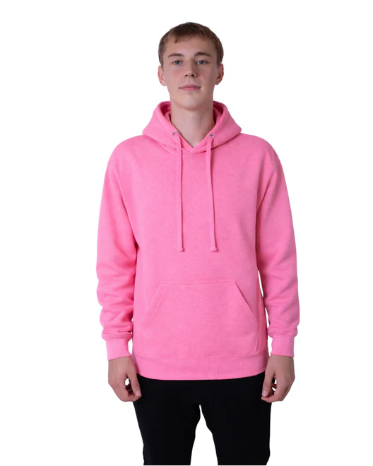 pink fleece hoodie