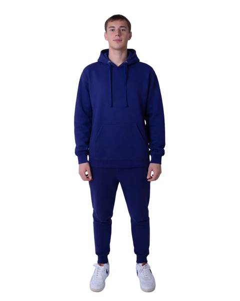 purple premium fleece hoodie