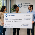 Oversized Check 2