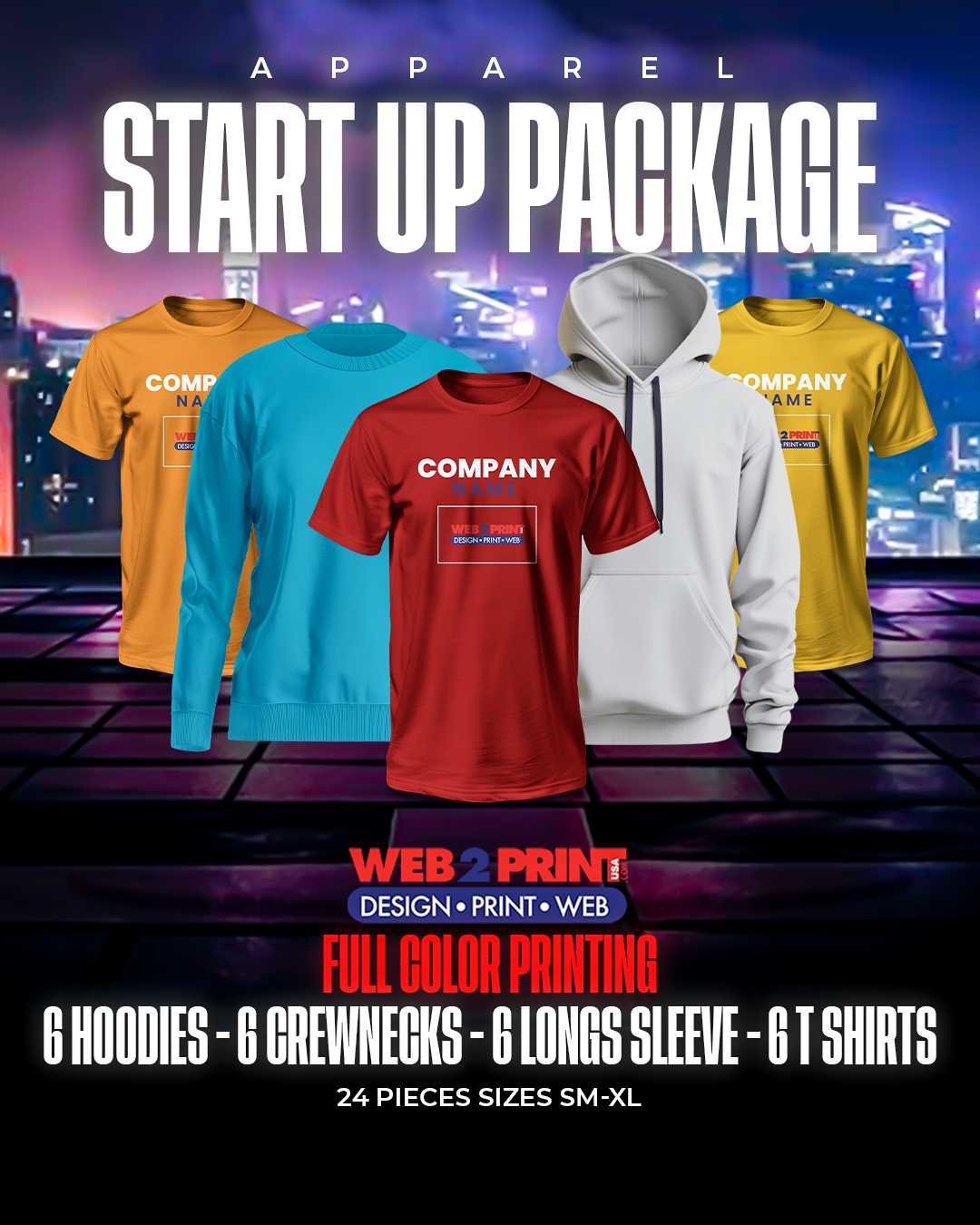 Starter Apparel Package