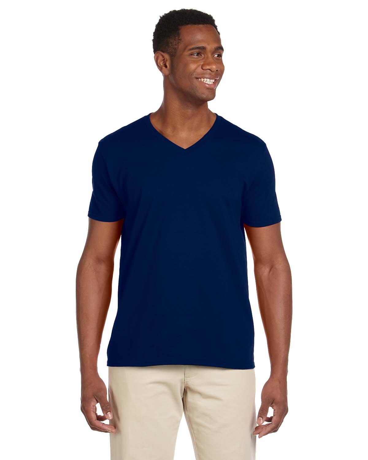 Gildan Adult Softstyle® Adult 4.5 oz. V-Neck T-Shirt 20