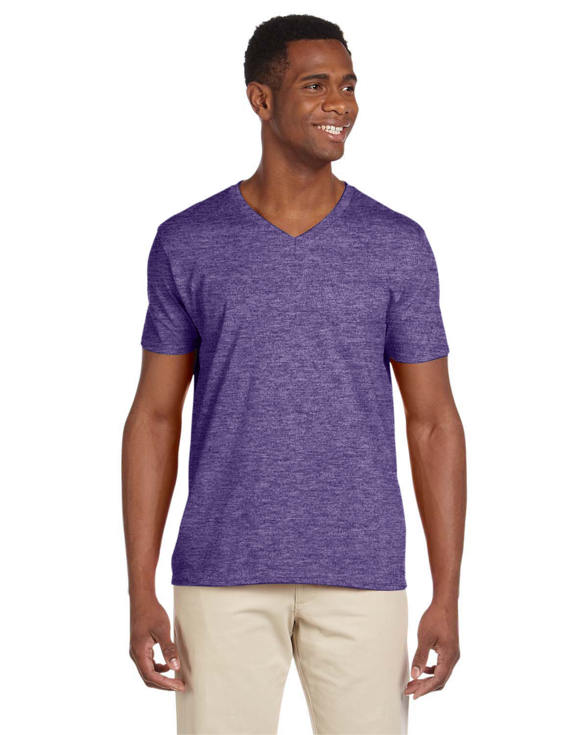 Gildan Adult Softstyle® Adult 4.5 oz. V-Neck T-Shirt 13
