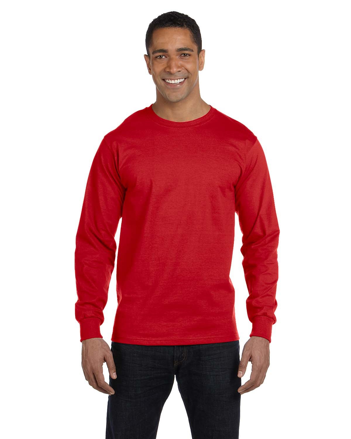 Gildan Adult Softstyle Adult 4.5 oz. Long-Sleeve T-Shirt 21