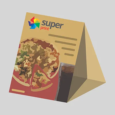 Table Tent Card Two Side