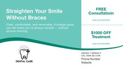 Cosmetic Dentistry Postcard 3