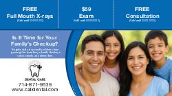 Family Dentistry Postcard 1 