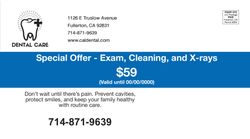 Family Dentistry Postcard 6