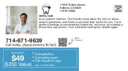 Family Dentistry Postcard 8