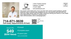 Cosmetic Dentistry Postcard 10