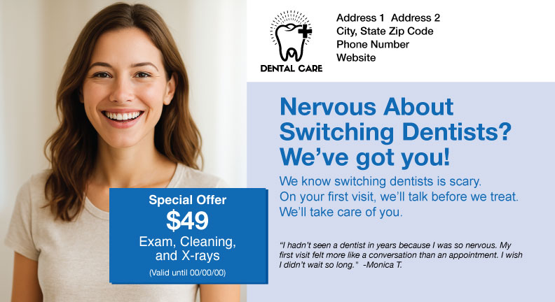 Cosmetic Dentistry Postcard 6