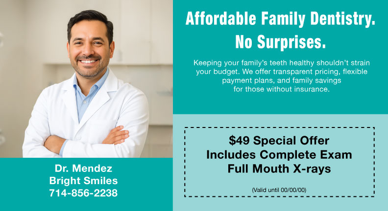 Family Dentistry Postcard 4