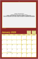 8.5x11 Kappa League Calendar