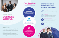 Corporate Brochure Back